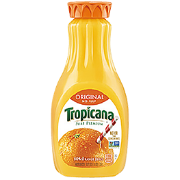 TROPICANA PURE PREMIUM ORANGE JUICE SELECT VARIETIES 46 FL. OZ. CONT.