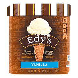 Edy`s Ice Cream Select Var 48 FL. OZ. Cont.