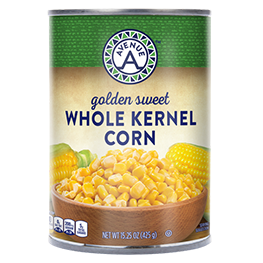 Avenue A Cream Style Corn or Whole Kernel Corn 14.5 - 15.25 OZ. Can