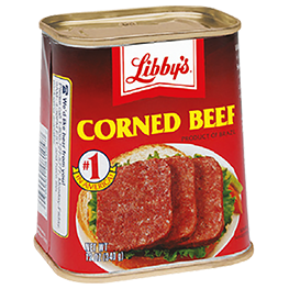 LIBBY'S CORNED BEEF REGULAR OR LOW SODIUM 12 OZ. CAN 