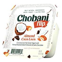 CHOBANI GREEK FLIP YOGURT SELECT VARIETIES 4.5 OZ. CUP