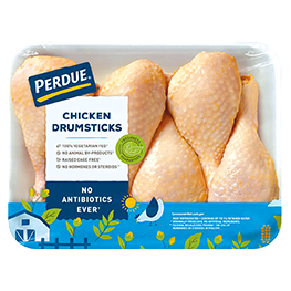 Fresh Perdue Grade A All Natural Chicken Drumsticks Family Pack