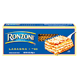 RONZONI LASAGNA OR JUMBO SHELLS SELECT VARIETIES 8-16 OZ. PKG..