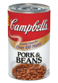  CAMPBELL´S PORK & BEANS TOMATO SAUCE 19.75 OZ. CAN
