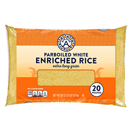 AVENUE A LONG GRAIN PARBOILED RICE 10 LB. BAG