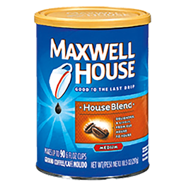  MAXWELL HOUSE GROUND COFFEE SELECT VARIETIES 9.9-11.5 OZ. CNSTR. 