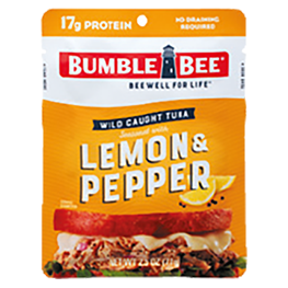 BUMBLE BEE TUNA POUCH SELECT VARIETIES 2.5 OZ. POUCH