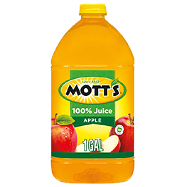 MOTT'S 100% APPLE JUICE 128 FL. OZ. BTL.