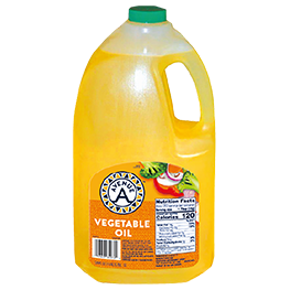 AVENUE A CORN OIL OR VEGETABLE OIL 128 FL. OZ. BTL.