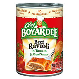 CHEF BOYARDEE PASTA SELECT VARIETIES 14.5-15 OZ. CAN