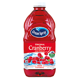 OCEAN SPRAY CRANBERRY COCKTAIL SELECT VARIETIES 64 FL. OZ. BTL.