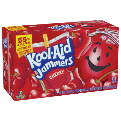KOOL-AID JAMMERS 10 PK. SELECT VARIETIES 60 FL. OZ. PKG. 