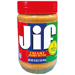 JIF PEANUT BUTTER SELECT VARIETIES 15.5-16 OZ. JAR