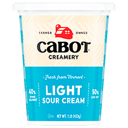 CABOT SOUR CREAM REGULAR OR LIGHT 16 OZ. CONT.