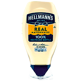 HELLMANN’S SQUEEZE MAYONNAISE 20 FL. OZ. BTL.