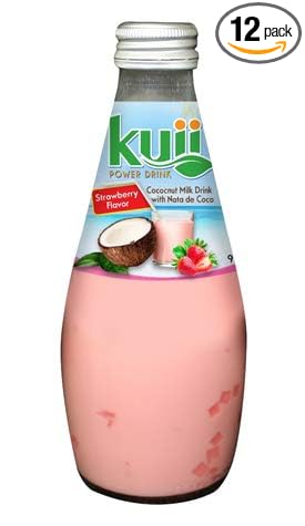 KUII STRAWBERRY COCONUT MILK, 9.8 FL. OZ. 