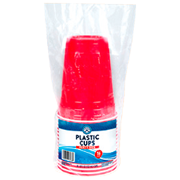 AVENUE A RED PARTY CUP 18 OZ. 16 CT. PKG. 