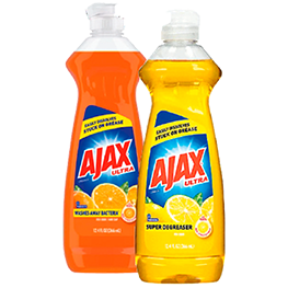 AJAX ULTRA DISH LIQUID SELECT VARIETIES 12.4 FL. OZ. BTL.