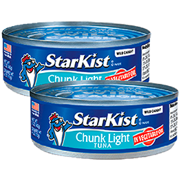 STARKIST CHUNK LIGHT TUNA IN OIL OR WATER 5 OZ. CAN
