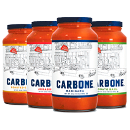 CARBONE MARINARA OR PASTA SAUCE SELECT VARIETIES 24 OZ. JAR