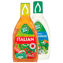 WISHBONE SALAD DRESSING SELECT VARIETIES 15 FL. OZ. BTL.